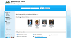 Desktop Screenshot of bethpagehighschool.org